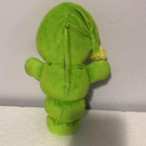 Hasbro Playskool Glo Worm Lullaby 2009 Glow Worm 10" Green Soft plush Light Up - Picture 4 of 4